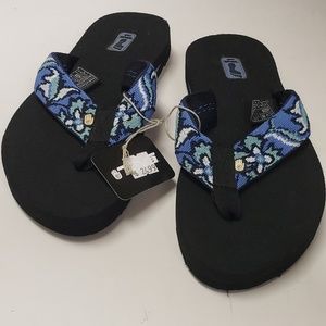 TEVA 'Shirley Wedgewood' Thong Flip Flops
